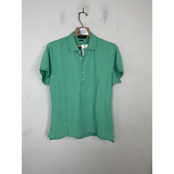 Polo Ralph Lauren Men's XL Slim Fit Green Short Sleeve Polo Shirt